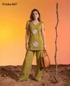 K 1175 By Naisha Imported Viscose Western Co Ord Set 
